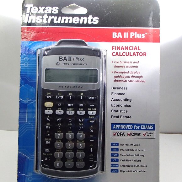 Texas Instruments Other - Texas Instruments BA II Plus Financial Calculator